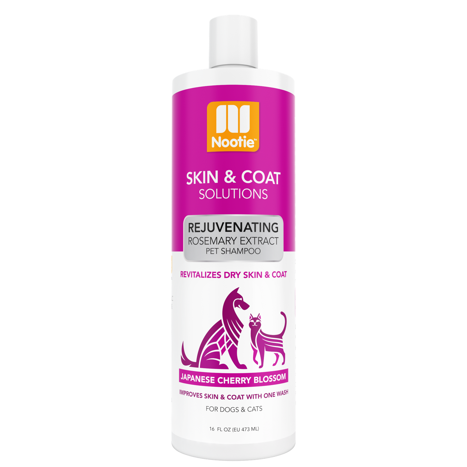 Nootie Shampoo Rejuvenating Rosemary &amp; Japanese Cherry 16 oz
