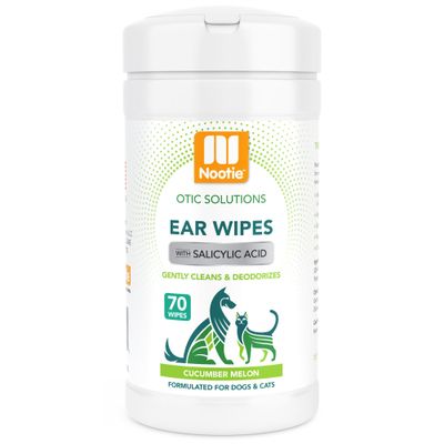 Nootie Ear Wipes Cucumber Melon 70 Ct