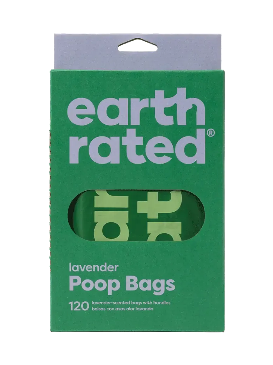 EarthRated®  Easy-Tie Handle 120 Bags Lavender