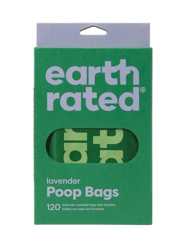 EarthRated®  Easy-Tie Handle 120 Bags Lavender
