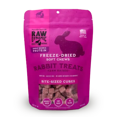 Raw Dynamic Freeze-Dried Grain-Free Rabbit 1.5 oz