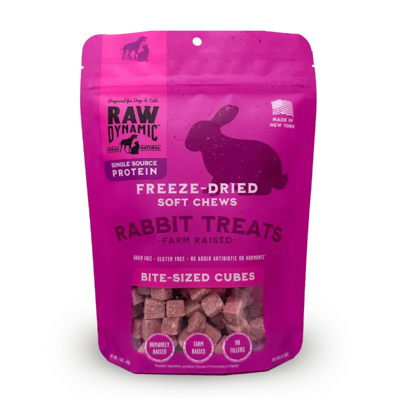 Raw Dynamic Freeze-Dried Grain-Free Rabbit 1.5 oz