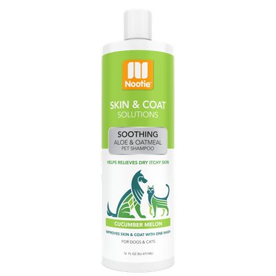 Nootie Shampoo Soothing Aloe Oatmeal Cucumber Melon 16 oz