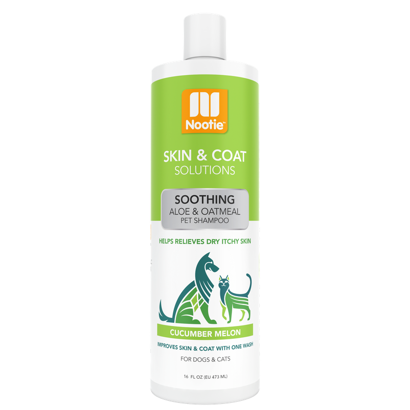 Nootie Shampoo Soothing Aloe Oatmeal Cucumber Melon 16 oz