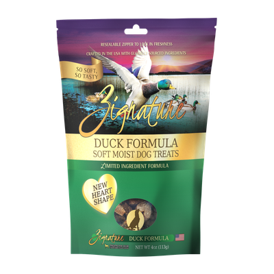 Zignature Grain Free Soft Moist Duck 4 oz