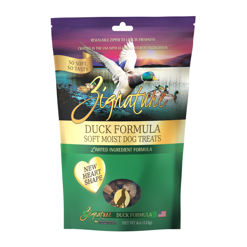 Zignature Grain Free Soft Moist Duck 4 oz