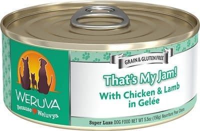 Weruva That&#39;s My Jam! with Chicken &amp; Lamb in Gelée, Size: 5.5 OZ