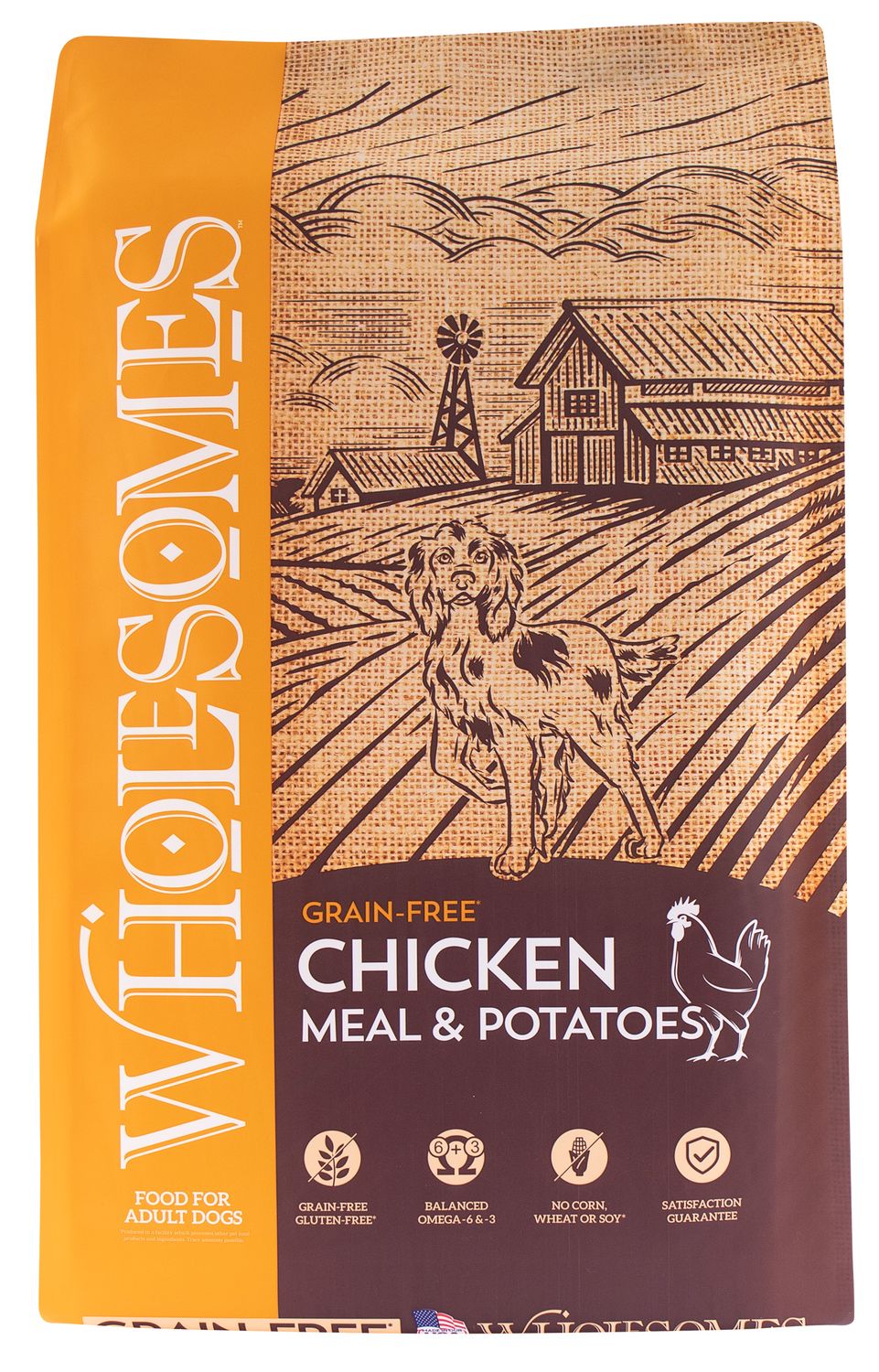 Wholesomes™ Chicken &amp; Chickpea Formula Grain-Free 35 lbs