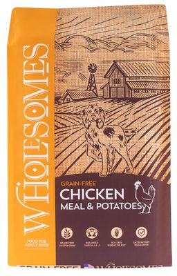Wholesomes™ Chicken &amp; Chickpea Formula Grain-Free 35 lbs