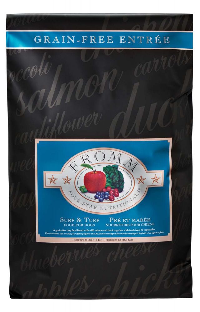 Fromm 4 Star Grain Free Surf &amp; Turf, Size: 4 LBS