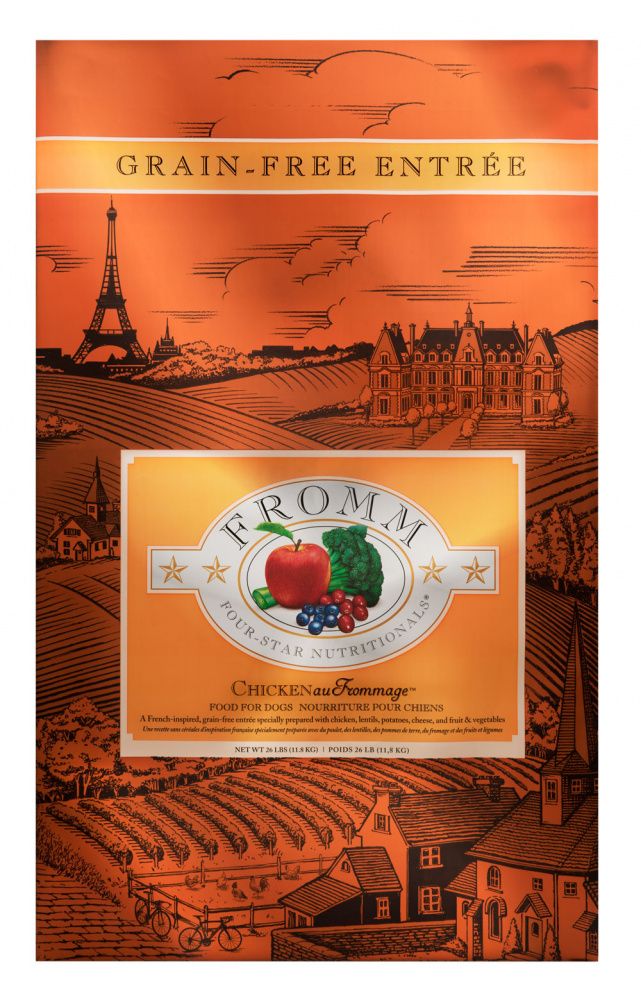Fromm 4 Star Grain Free Chicken Au Frommage®, Size: 4 LBS