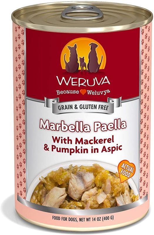 Weruva Marbella Paella with Mackerel &amp; Pumpkin in Aspic