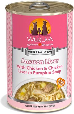 Weruva Amazon Liver with Chicken &amp; Chicken Liver in Pumpkin Soup