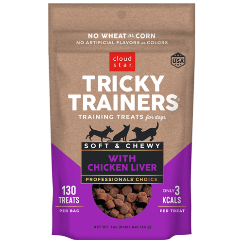 Cloud Star Tricky Trainers Chewy Liver Dog Treats