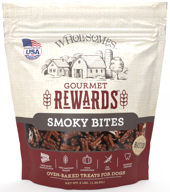 Wholesomes™ Basted Biscuit Treats with Smoky Bacon Flavor 3 lbs