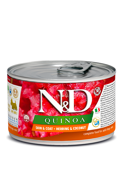 Farmina QUINOA Skin &amp; Coat - Herring &amp; Coconut 4.9 OZ