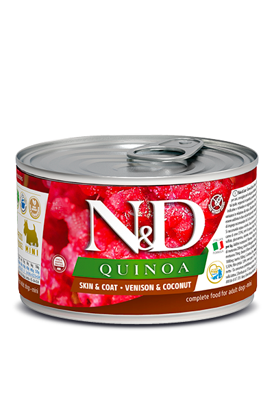 Farmina QUINOA Skin &amp; Coat - Venison &amp; Coconut 4.9 OZ