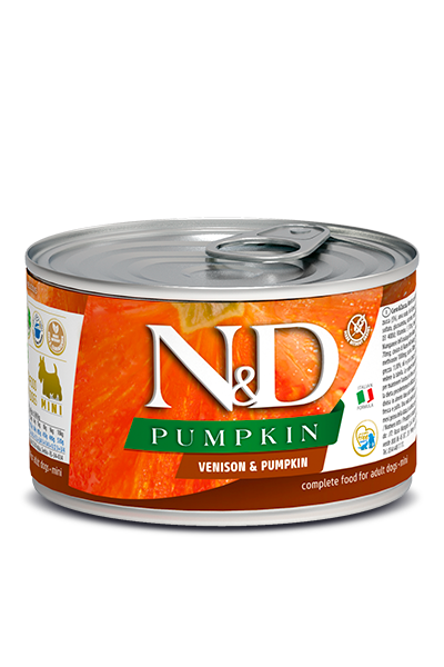 Farmina Venison &amp; Pumpkin Mini Adult 4.9 OZ