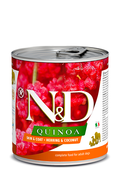Farmina QUINOA Skin &amp; Coat - Herring &amp; Coconut 10 OZ
