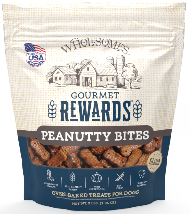 Wholesomes Gourmet Rewards™ Peanutty Bites 3 LBS