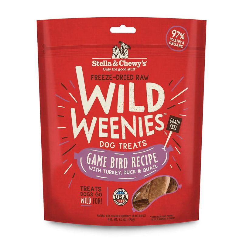 Stella &amp; Chewy&#39;s® Game Bird Wild Weenies 3.25oz