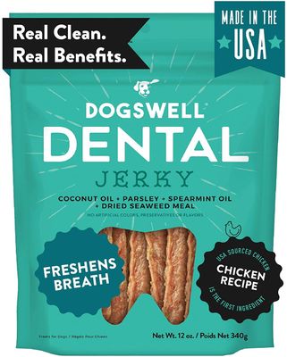 Dogswell Jerky Dental Chicken 12 oz