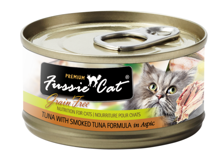 Fussie Cat Tuna With Smoked Tuna Formula In Aspic 2.82 oz