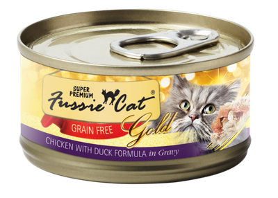 Fussie Cat Chicken With Duck Formula In Gravy 2.82 oz
