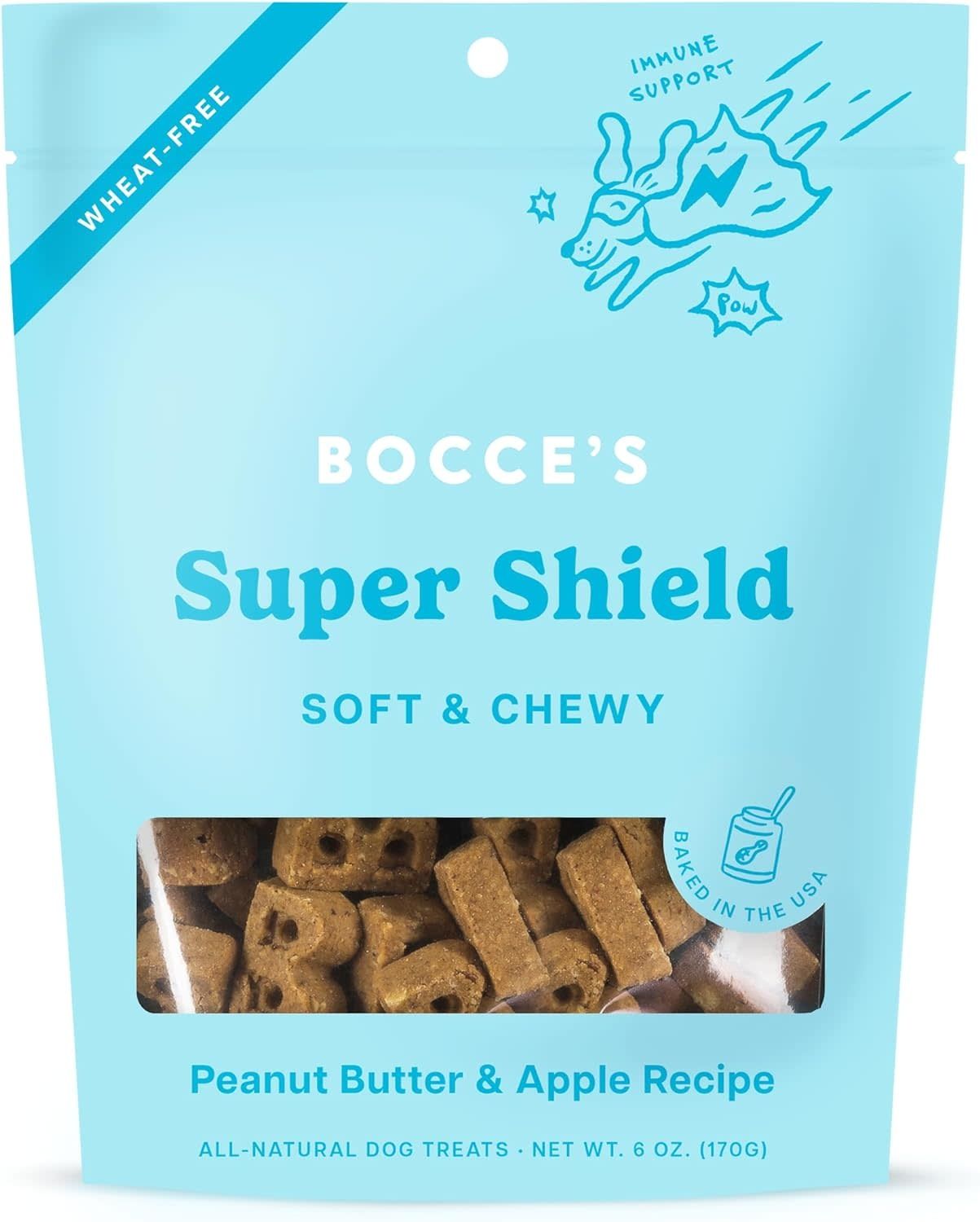 Bocce&#39;s Bakery Dailies Soft &amp; Chewy Super Shield 6 oz