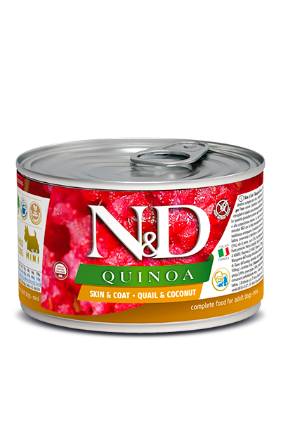 Farmina QUINOA Skin &amp; Coat - Quail &amp; Coconut 4.9 OZ