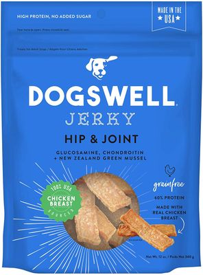 Dogswell Jerky Hip &amp; Joint Chicken 12 oz