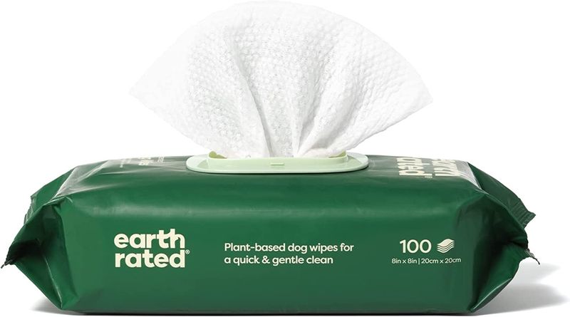 EarthRated® Compostable Wipes Unscented 100 Ct