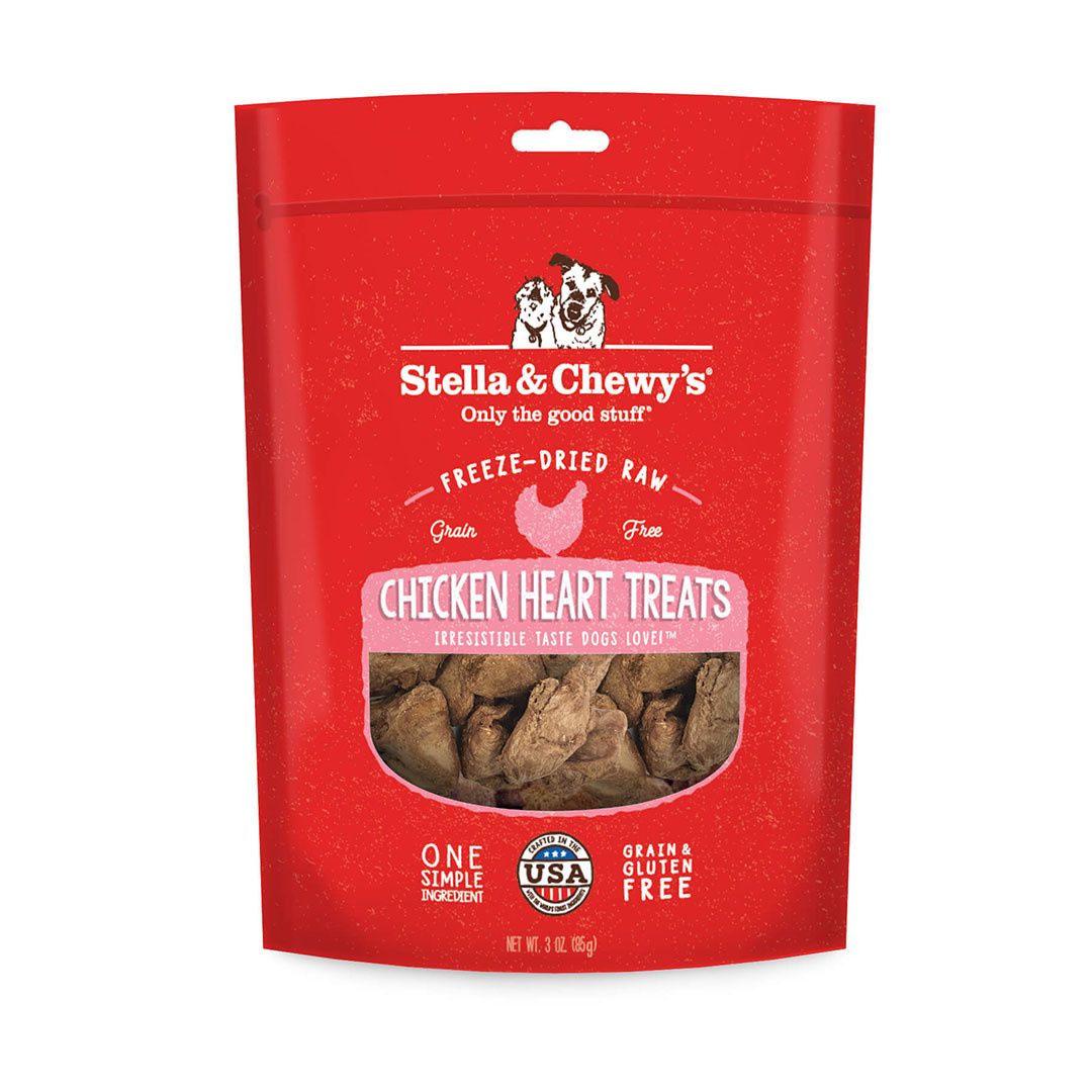 Stella &amp; Chewy&#39;s® Freeze-Dried Treat Chicken Hearts 3 oz