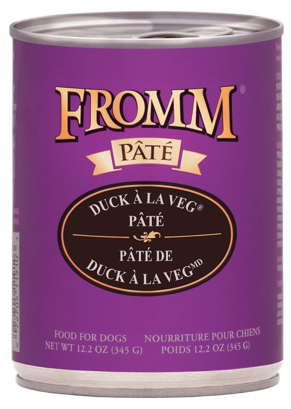 Fromm Grain-Free Duck A La Veg Pâté 12.2oz