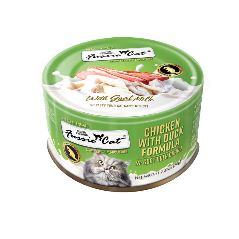Fussie Cat® Chicken Duck Goat Milk 2.47 OZ