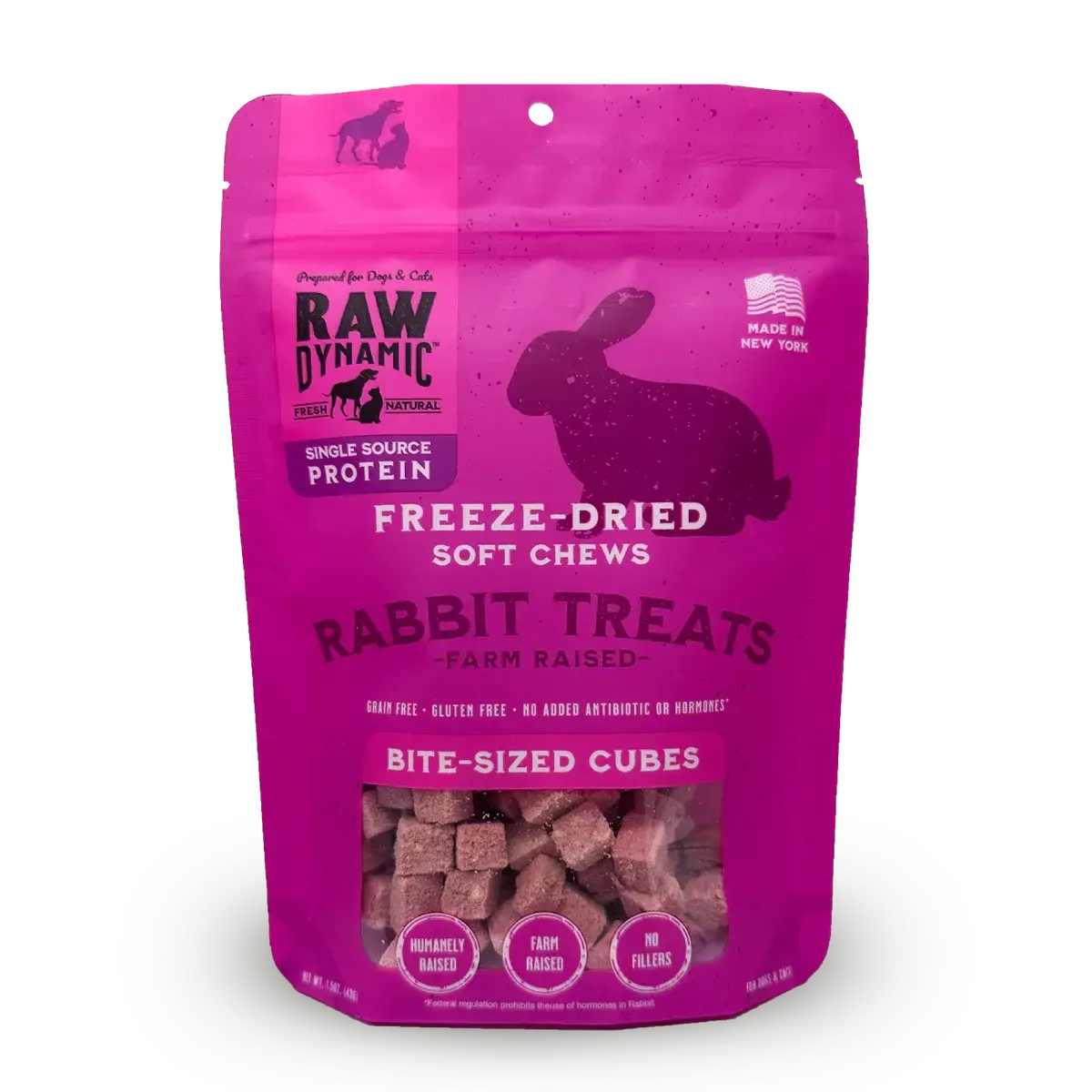 Raw Dynamic Freeze-Dried Grain-Free Rabbit 1.5 oz