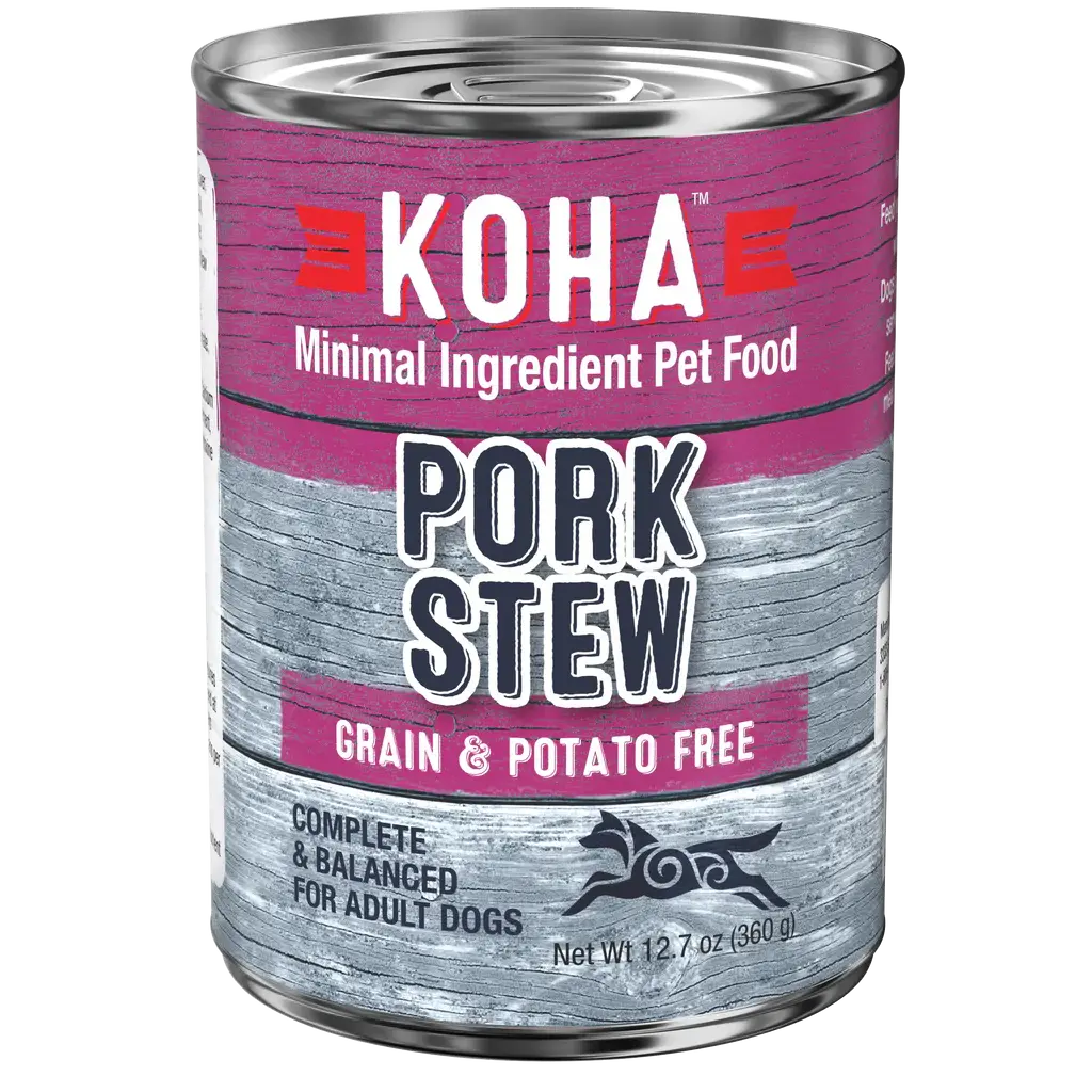 Koha Minimal Ingredient, Grain-Free Pork Stew 12.7 oz
