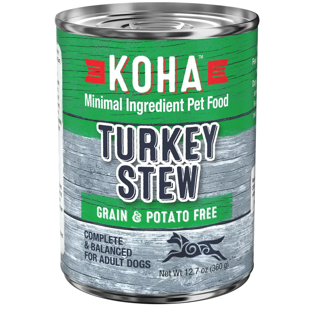 Koha Minimal Ingredient, Grain-Free Turkey Stew 12.7 oz
