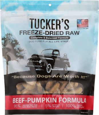 Tucker&#39;s Freeze-Dried Beef Pumpkin 14 oz