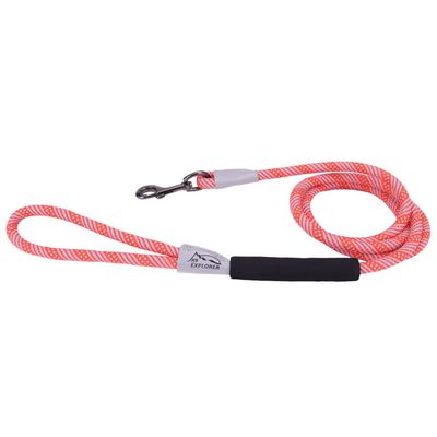 Coastal K9-Explorer Brights Reflective Rope Snap Leash 6&#39; Canyon