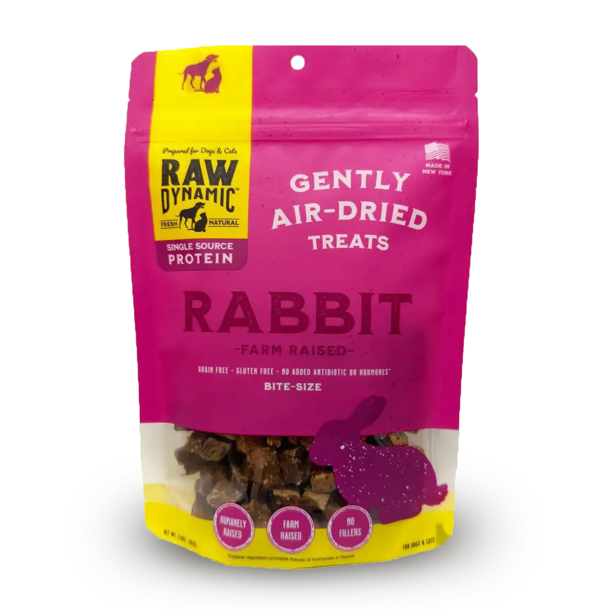 Raw Dynamic Air Dried Grain-Free Rabbit 3.6 oz