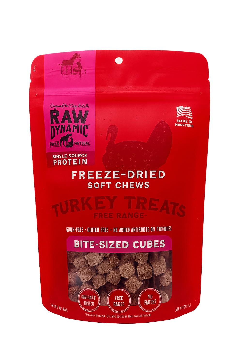 Raw Dynamic Freeze-Dried Grain-Free Turkey 1.5 oz
