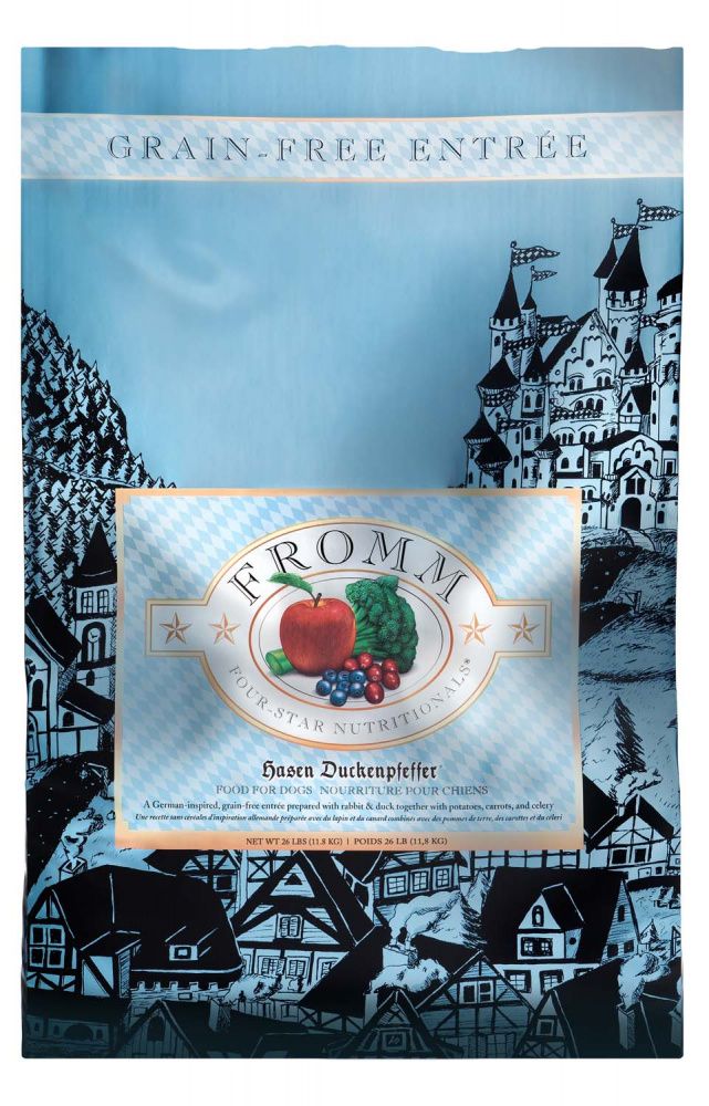 Fromm 4 Star Grain Free Hasen Duckenpfeffer®, Size: 4 LBS