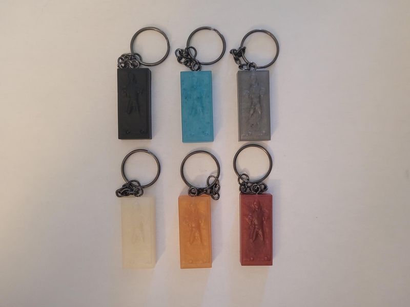 HAN SOLO CARBONITE KEYCHAIN