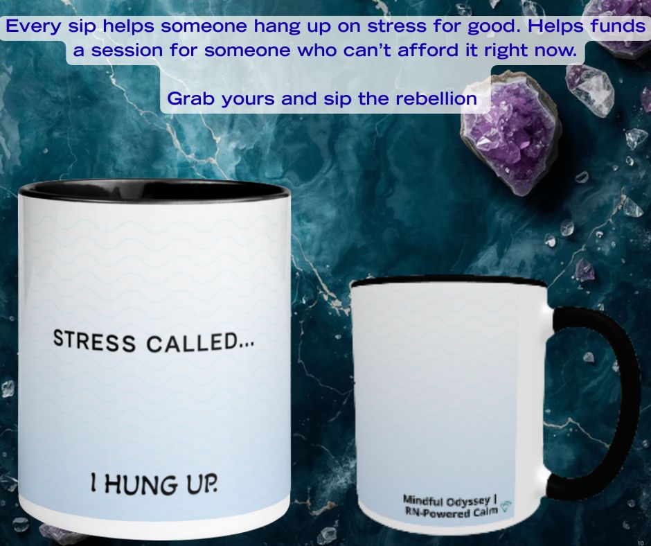 “Stress Called. I Hung Up.” mug is here.