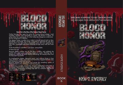 Book 6 - Blood Honor - Paperback - 9x6