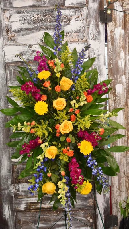 Colorful Standing Spray