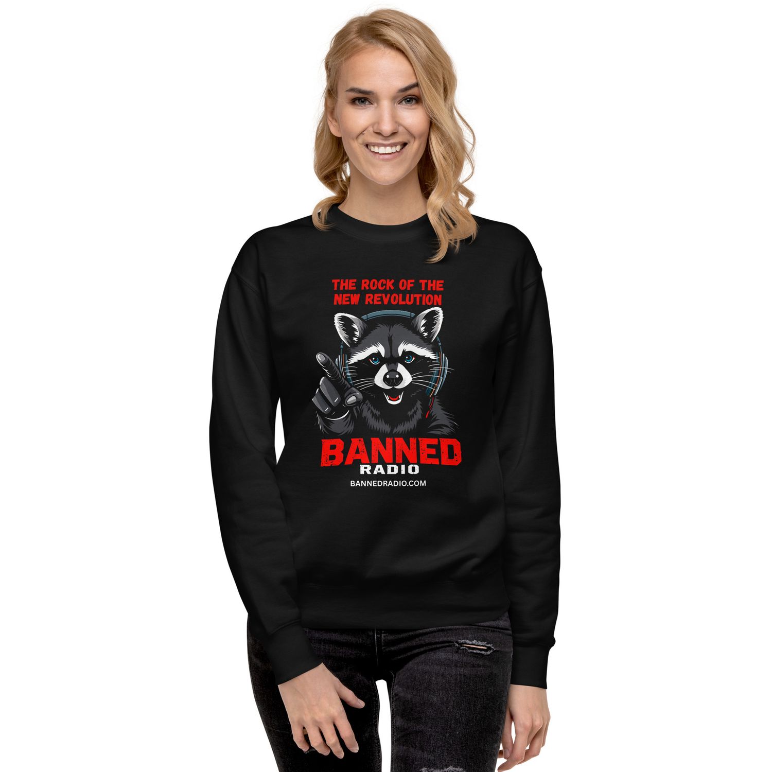 BANNED RADIO Unisex Premium Sweatshirt