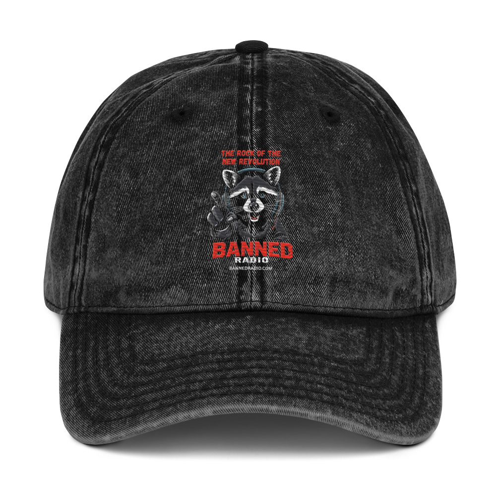 BANNED RADIO Vintage Cotton Twill Cap