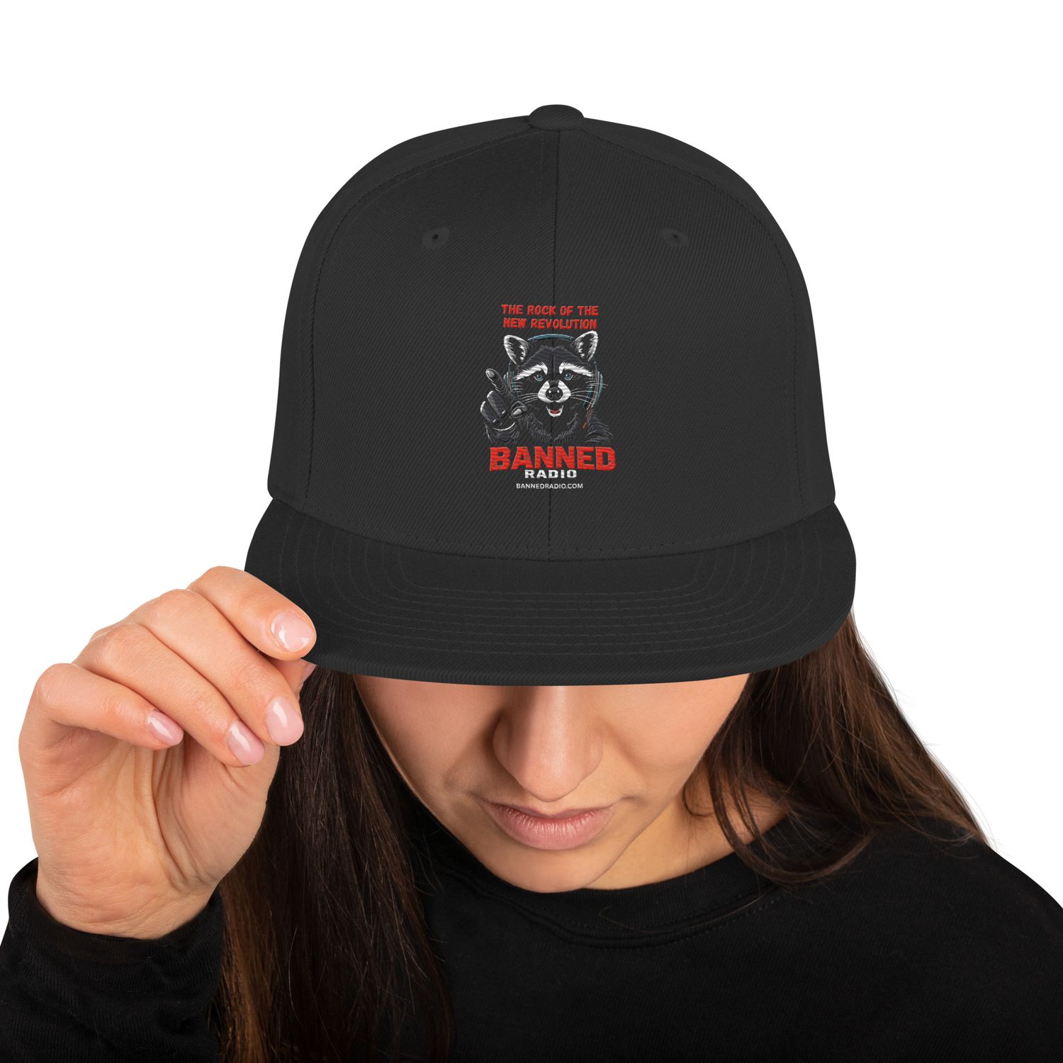 BANNED RADIO Snapback Hat